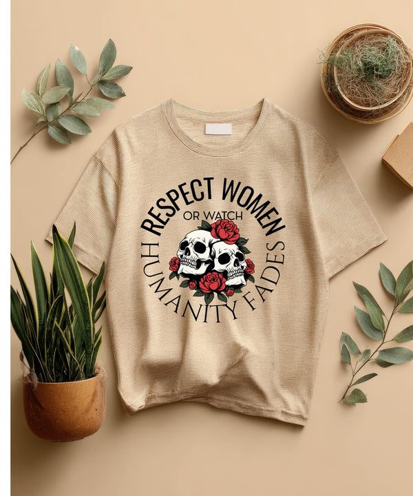 ONVINGS Original  220 GSM Oversized Premium  women T-Shirt